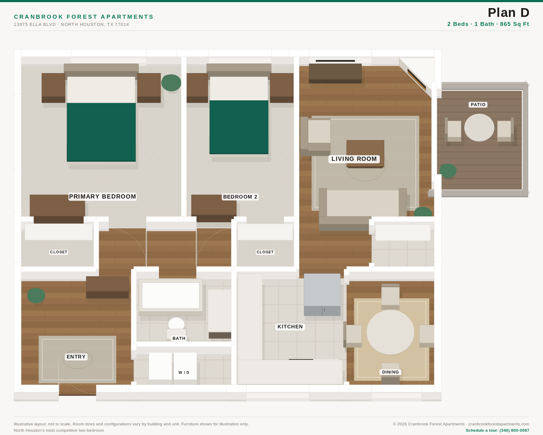Plan D floor plan