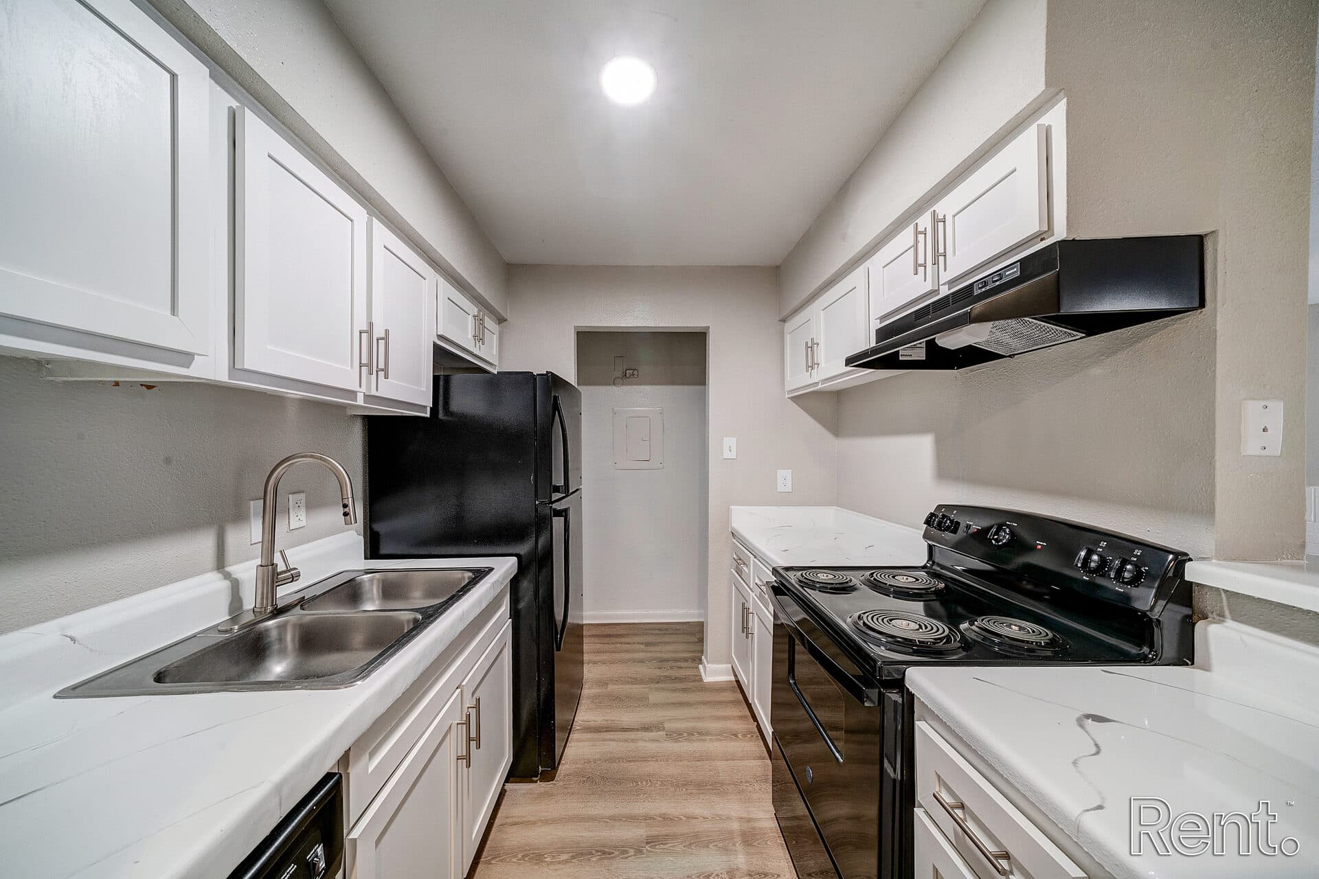 Plan D interior at Cranbrook Forest Apartments in North Houston, TX