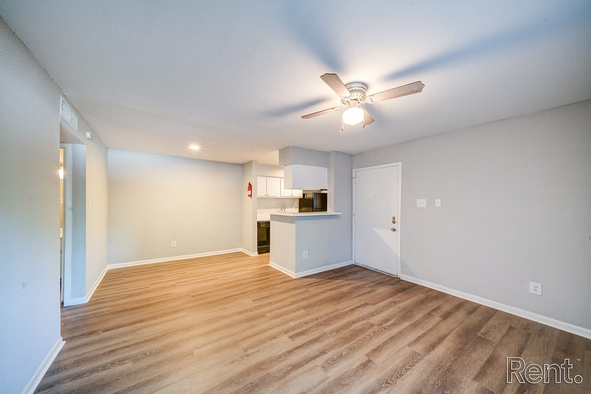 Plan B — Townhome interior at Cranbrook Forest Apartments in North Houston, TX