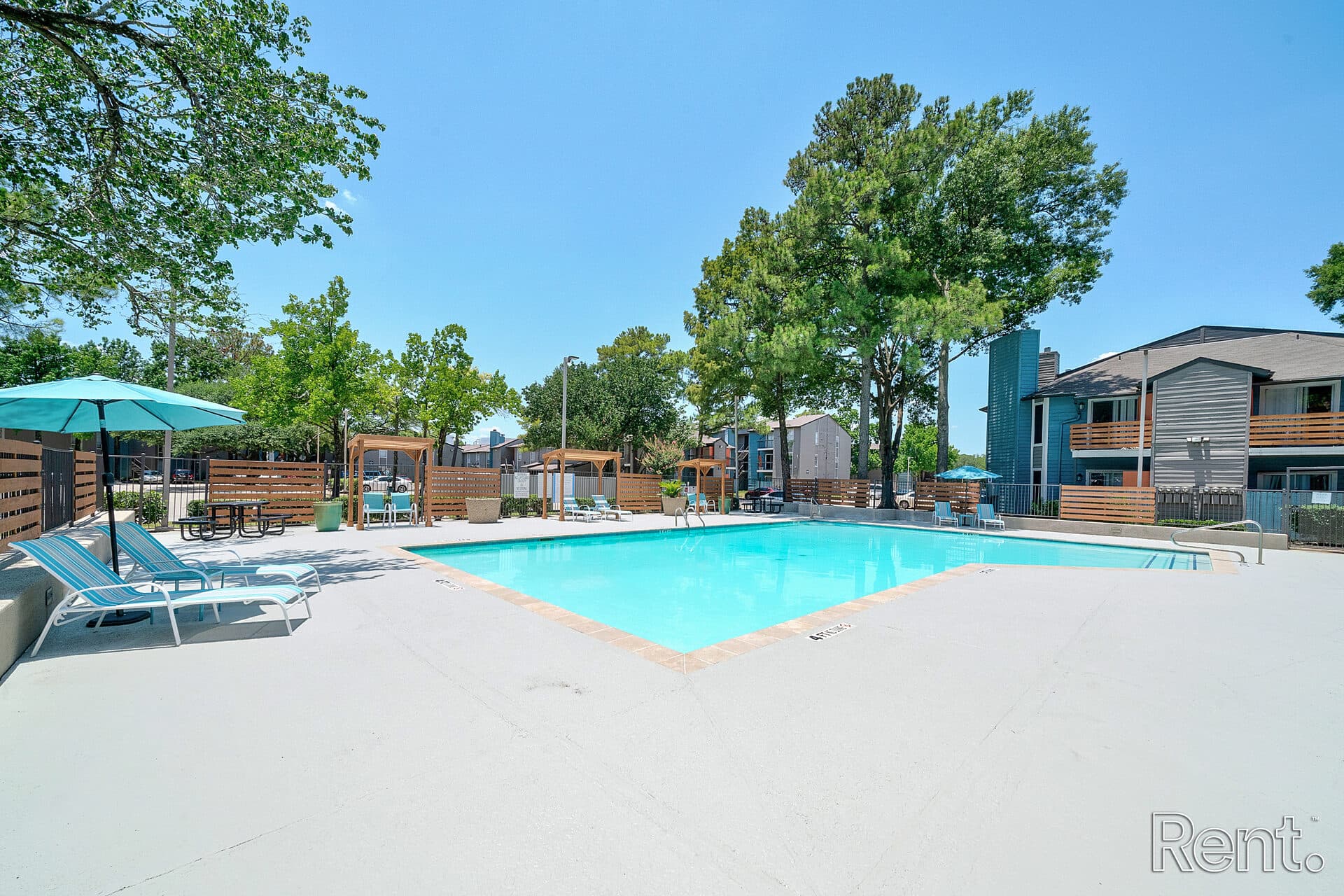 Residents at the Cranbrook Forest pool
